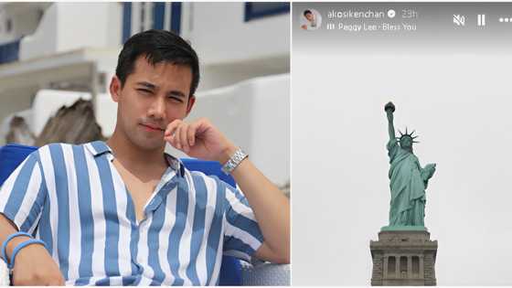 Ken Chan, nagbahagi ng picture Statue of Liberty sa gitna ng sinampang kaso sa kanya