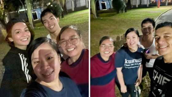 Kathryn Bernardo, Jericho Rosales, nakitang magkasamang nag night-jog; fan, nakapag-papic pa
