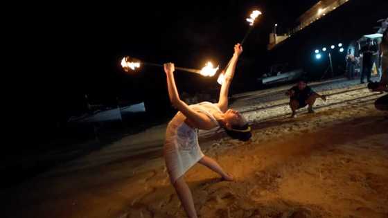 Zeinab Harake, nagpakitang gilas sa kanyang fire dance number