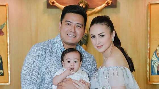 Alfred Vargas & wife Yasmine get their baby boy Cristiano baptized