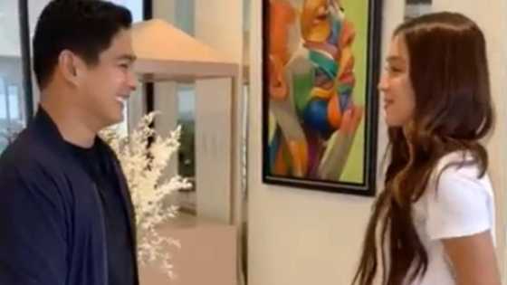 Kathryn Bernardo's casual conversation with Judy Ann Santos and Coco Martin caught on cam