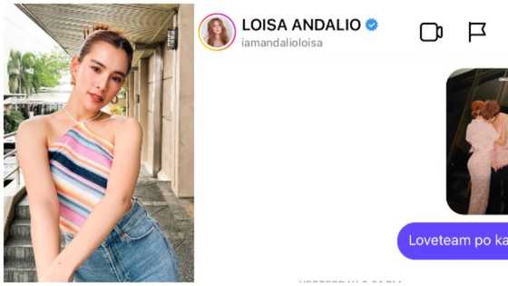"Ate Girl" Jackie Gonzaga, ipinakita ang cute na pag-uusap nila ni Loisa Andalio sa DM