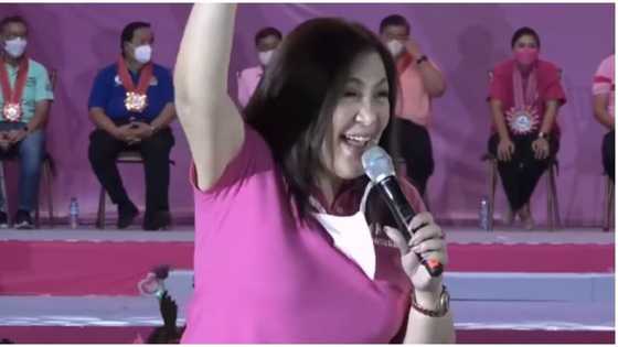 Sharon Cuneta, natuwa ng abutan ng KPop merch sa Pampanga campaign rally