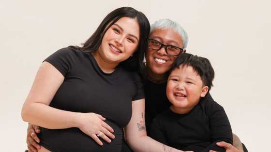 Antonette Gail, ibinida ang maternity shoot kasama sina Whamos Cruz at Meteor