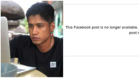 "Breaking silence" post ni Aljur Abrenica, kapansin-pansing wala na sa Facebook page niya