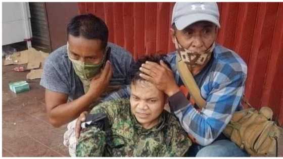 Mga sundalong Muslim na tinulungan ang sugatang pulis, umani ng papuri