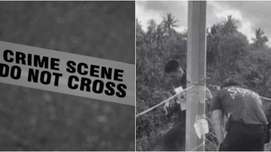 Bangkay ng lalaki, natagpuang nakatali sa poste ng kuryente