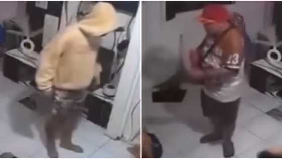 Group of men enters a house and mugs people inside to bring one of the suspect's live-in partner