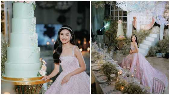 Francine Diaz wows netizens with her stunning photos from her 18th birthday party
