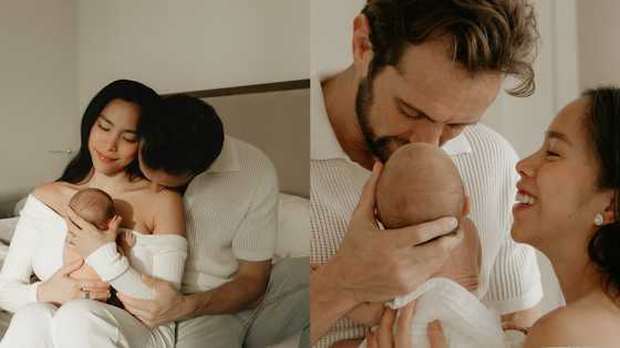 Joj Agpangan gives birth to first child with husband Danny Fries