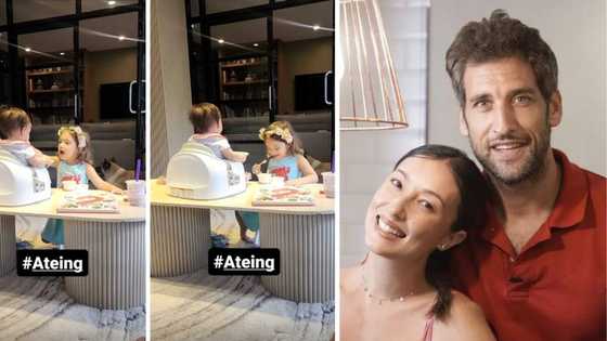 Video ni Tili na pinapakain si baby Maëlys, ibinahagi ni Nico Bolzico