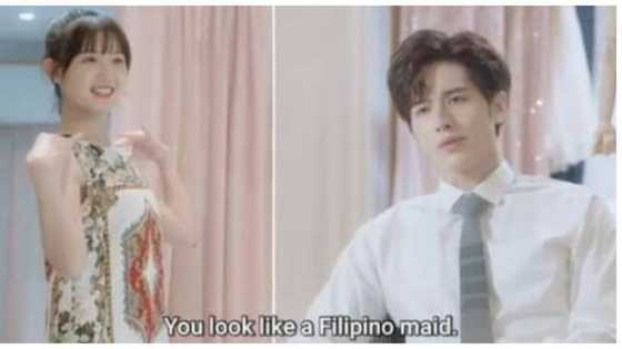 Netizens, umalma sa isang komento ng Chinese drama tungkol sa mga Pinoy