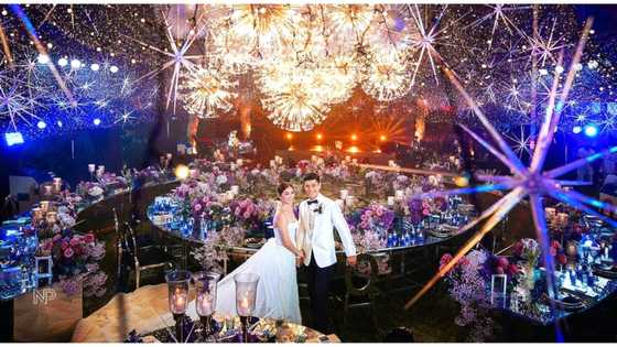 JC de Vera and Rikkah Cruz's breathtaking wedding reception photos bring delight to netizens