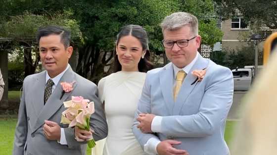 'Modern family goals': Ogie Alcasid at asawa ni Michelle, magkasamang inihatid si Leila sa altar
