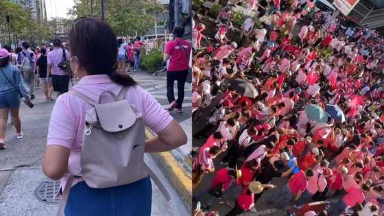 Ina ni Kathryn Bernardo, certified Kakampink; dumalo sa grand rally sa Pasig