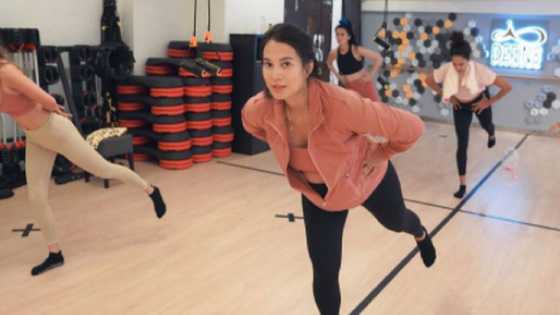 Isabelle Daza holds pilates-themed baby shower with her friends in Hong Kong