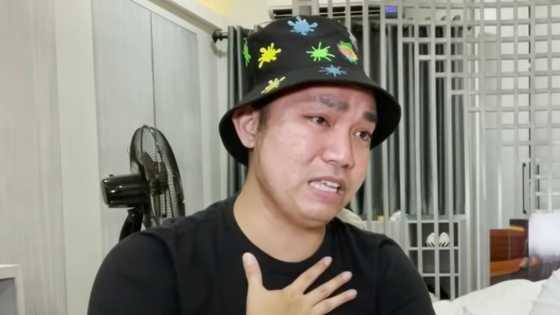 Chad Kinis shed tears as he admitted to testing positive for COVID-19