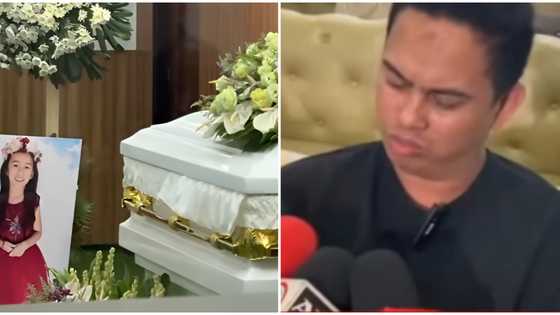 Labi ng 4-anyos na nasawi sa NAIA tragedy, nakaburol na