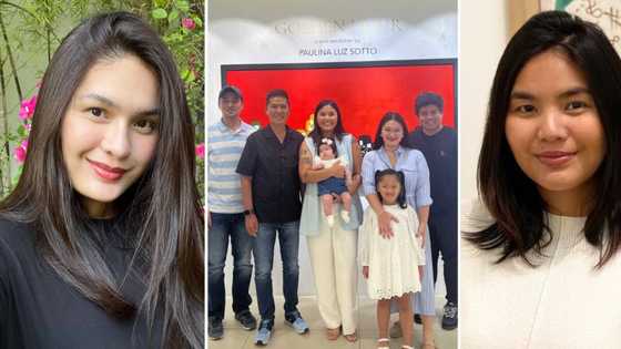 Pauleen Luna congratulates Paulina Sotto on latter's art exhibit