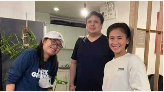 Sarah G, trending dahil sa picture na kasama ang composer ng 'Leni Tayo' at 'Rosas'