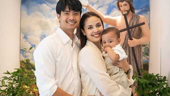 Baby Leon, bininyagan na: Megan Young at Mikael Daez, ibinahagi ang espesyal na moment