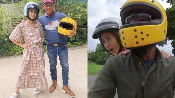 Rica Peralejo, naging "Angkas driver" si Kuya Kim Atienza sa viral na vlog