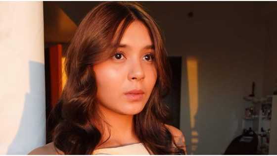 Ashley Ortega gets emotional while answering about rift with her mom