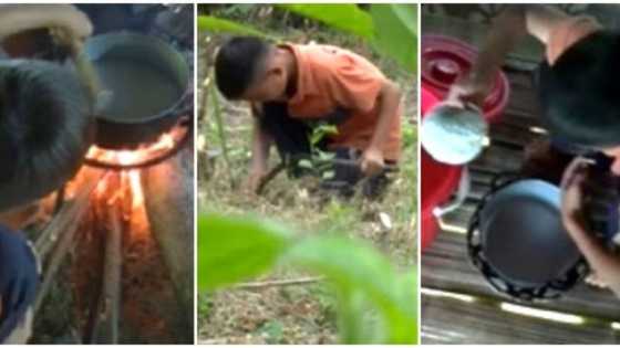 10 anyos na batang ulila sa magulang, mag-isang binubuhay ang sarili
