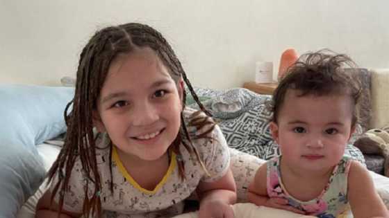 Andi Eigenmann’s kids Ellie, Lilo adorably pose for photo with newborn Koa