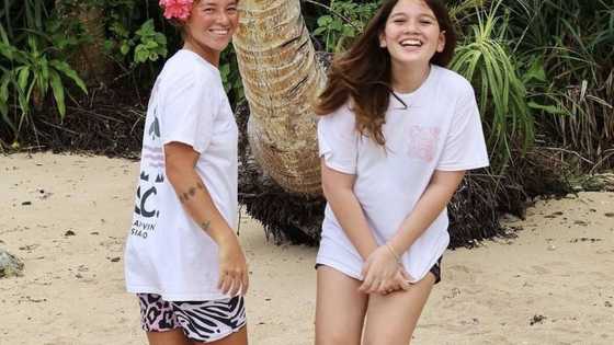 Pictures ni Andi Eigenmann kasama ang kanyang panganay na si Ellie, viral