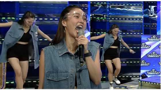 Kim Chiu, natawa na lang nang mahulog sa entablado ng It's Showtime