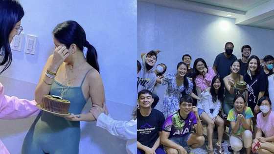 Maxene Magalona, naiyak sa set ng 'Viral Scandal' dahil sa birthday cake na inihanda nila