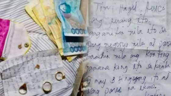 Sulat at pera na iniwan ng namayapang ina sa kanyang mga anak, viral