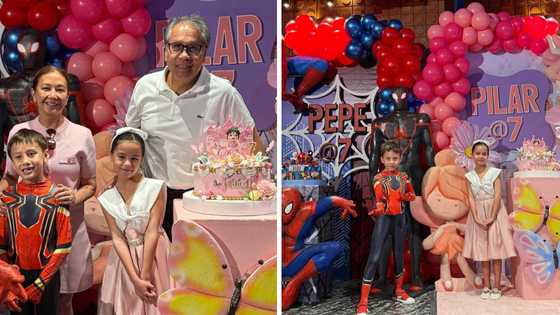 Korina Sanchez at Mar Roxas, nagsagawa ng masayang birthday party para kina Pepe at Pilar