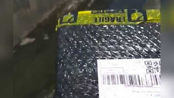 Video ng rider na hinahagis ang parcel sa bintana at pinapailag ang customer, viral