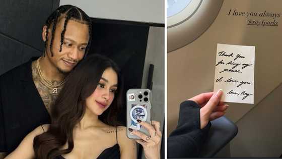 Zeinab Harake shows off touching note from Ray Parks Jr.