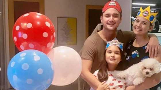 John Estrada & wife Priscilla celebrate daughter’s 8th birthday with simple party