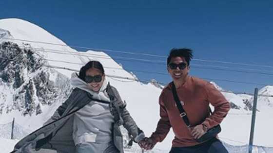 Maja Salvador spends time with boyfriend Rambo Nuñez in Switzerland