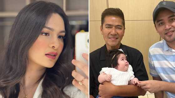 Pauleen Luna shares lovely snap of Vic Sotto, Baby Mochi with Vico Sotto