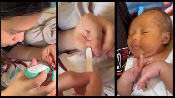 Whamos, ipinakita ang 1st time na paggupit ni Antonette ng kuko ni Meteor