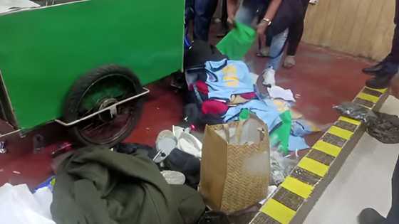 Babae, nagwala at nanakit sa barangay hall pagkatapos na mahulihan ng kush