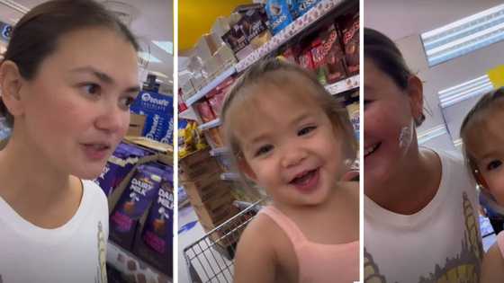 Video ni Angelica Panganiban na napakasimple habang nag go-grocery, kinaaliwan