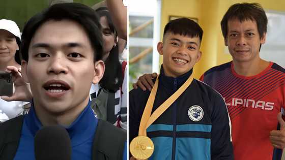 Carlos Yulo, may nakakaantig na mensahe sa amang si Mark Andrew