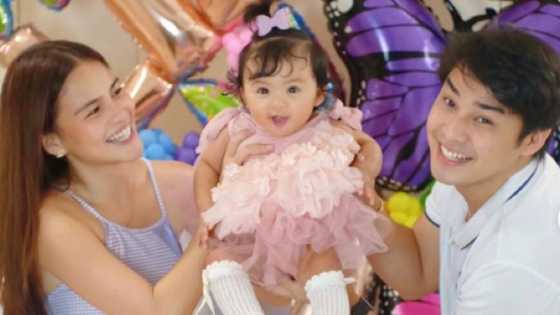 McCoy De Leon & Elisse Joson celebrate baby Felize’s 7th month with fancy party