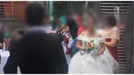 Newlyweds, kinasuhan matapos ituloy ang wedding reception kahit di pinayagan ng barangay