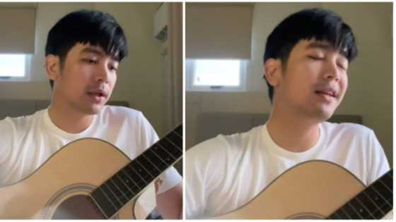 Bagong TikTok video ni Joshua Garcia kung saan siya ay kumakanta, viral agad sa socmed