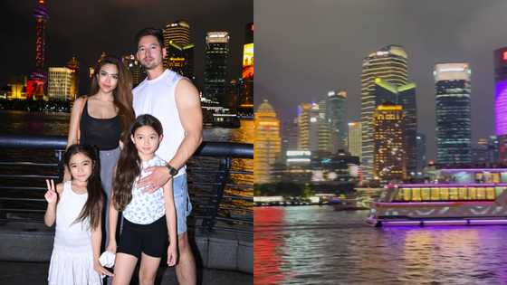 Bangs Garcia, ibinahagi ang memorable family layover nila sa Shanghai