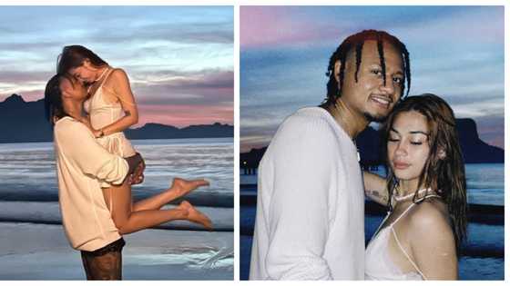 Bobby Parks shares stunning beach photos with Zeinab Harake