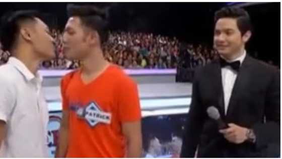 Nakakaloka! Gay couple sa Eat Bulaga, nag-lips to lips on air