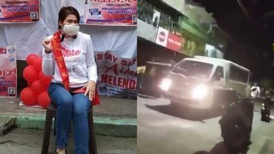 Aiko Melendez cries foul over viral video of people removing her tarpaulins in Quezon City